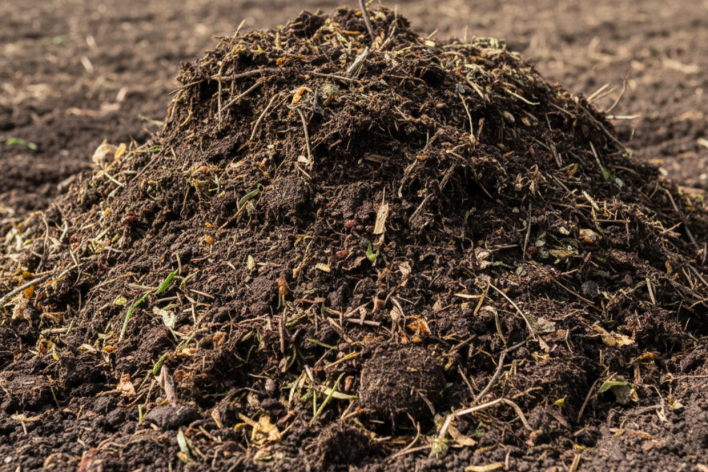 fertilizantes orgánicos compost suelo agrícola