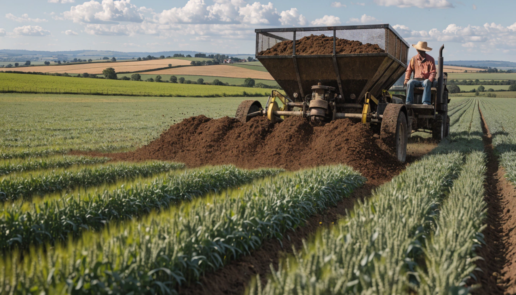 Aplicación de abonos orgánicos
